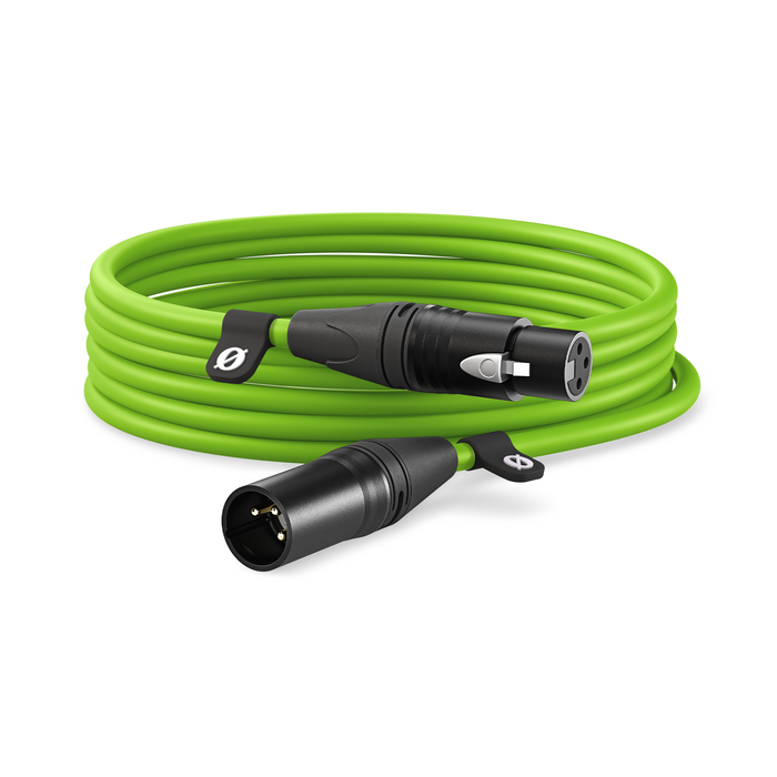 Rode XLR Male to XLR Female Cable, 19.7' (6m) - Green
