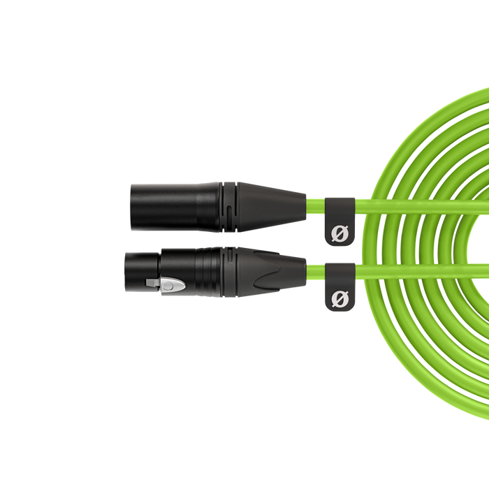 Rode XLR Male to XLR Female Cable, 19.7' (6m) - Green