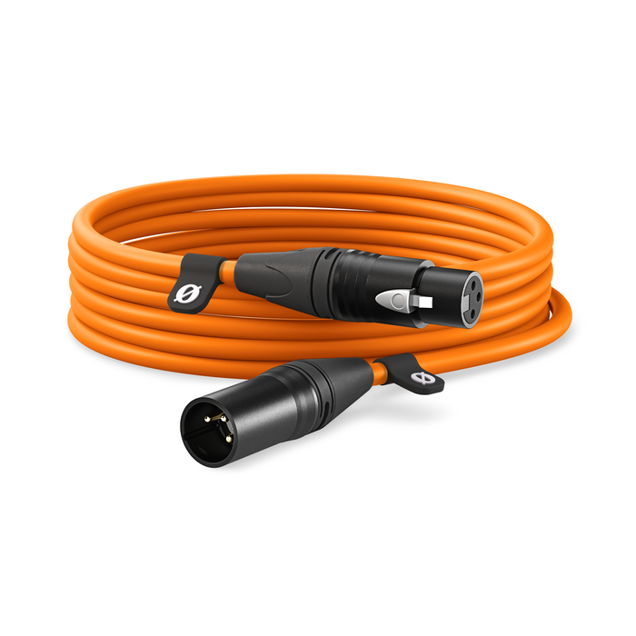 Rode XLR Male to XLR Female Cable, 19.7' (6m) - Orange