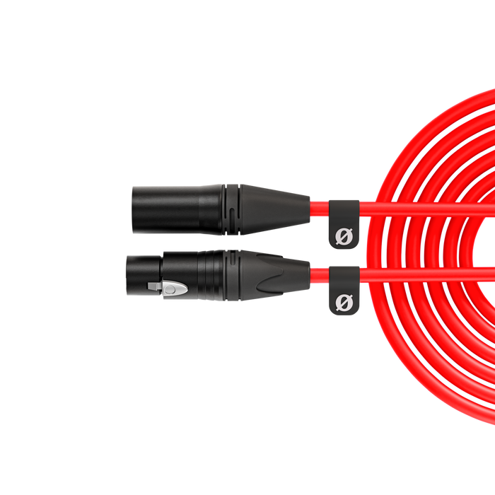 Rode XLR Male to XLR Female Cable, 19.7' (6m) - Red