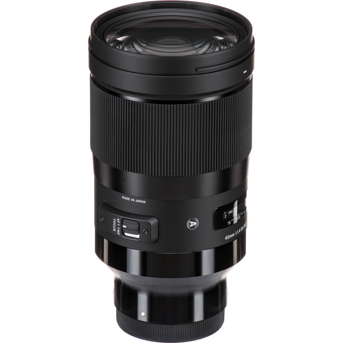 Sigma 40mm f/1.4 Art DG HSM Lens - Sony E Mount