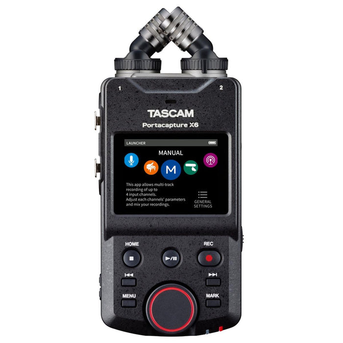 Tascam Portacapture X6 32-Bit 6-Channel Multitrack Handheld Recorder