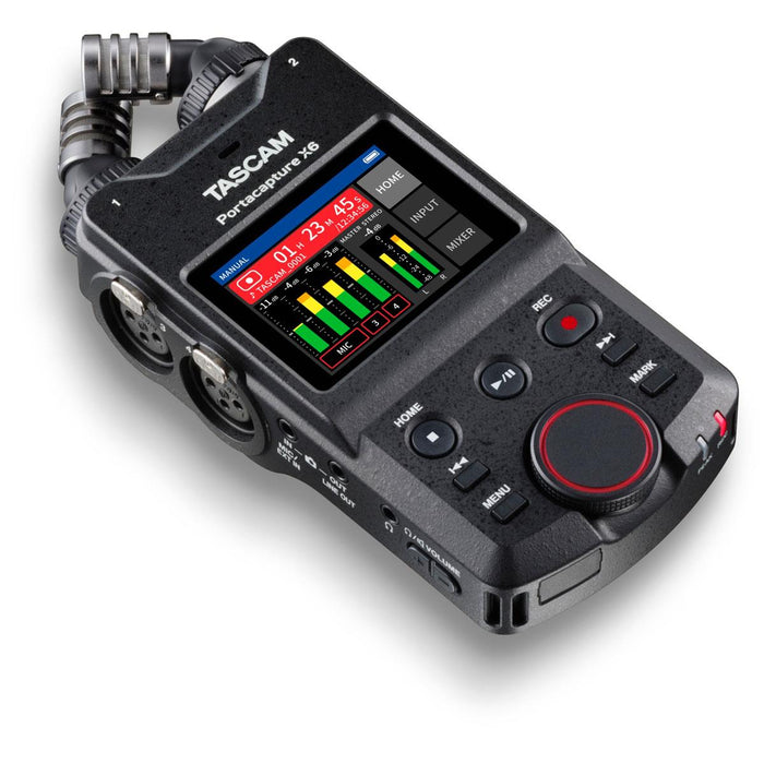 Tascam Portacapture X6 32-Bit 6-Channel Multitrack Handheld Recorder