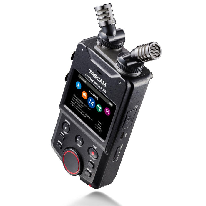 Tascam Portacapture X6 32-Bit 6-Channel Multitrack Handheld Recorder