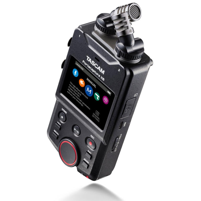 Tascam Portacapture X6 32-Bit 6-Channel Multitrack Handheld Recorder