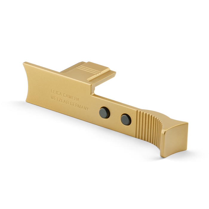 Leica Thumb Support Q3, Aluminum - Brass