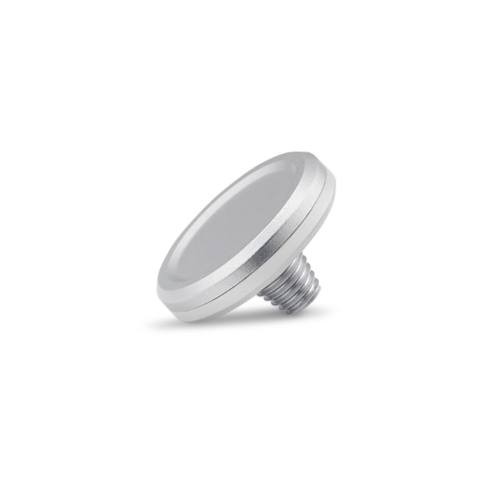 Leica Soft Release Button, Aluminum - Silver