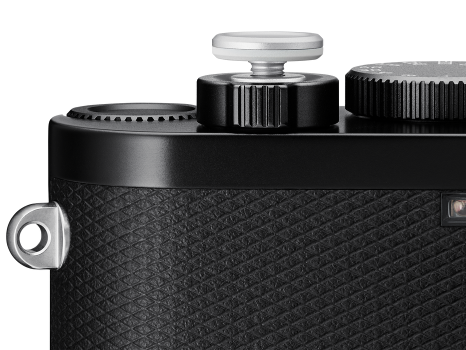 Leica Soft Release Button, Aluminum - Silver