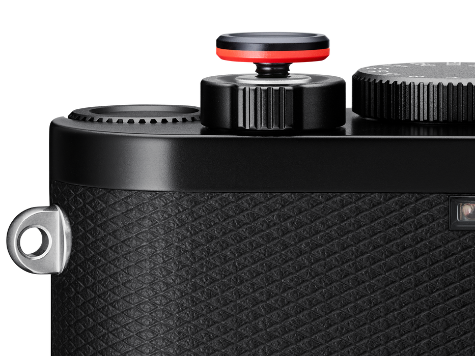 Leica Soft Release Button, Aluminum - Black