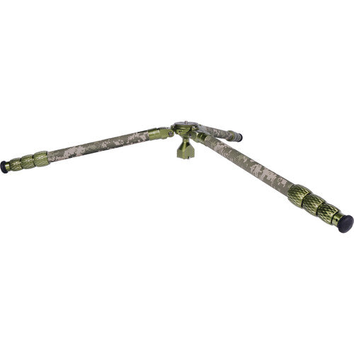 Sirui CT-3204 Professional Carbon Fiber Tripod with Flat and 75mm Bowl Mount - Camouflage