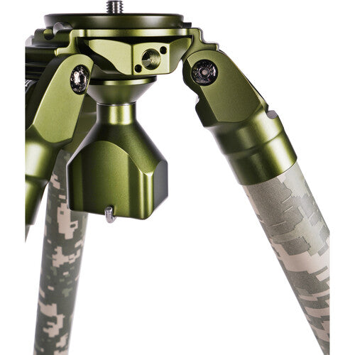 Sirui CT-3204 Professional Carbon Fiber Tripod with Flat and 75mm Bowl Mount - Camouflage