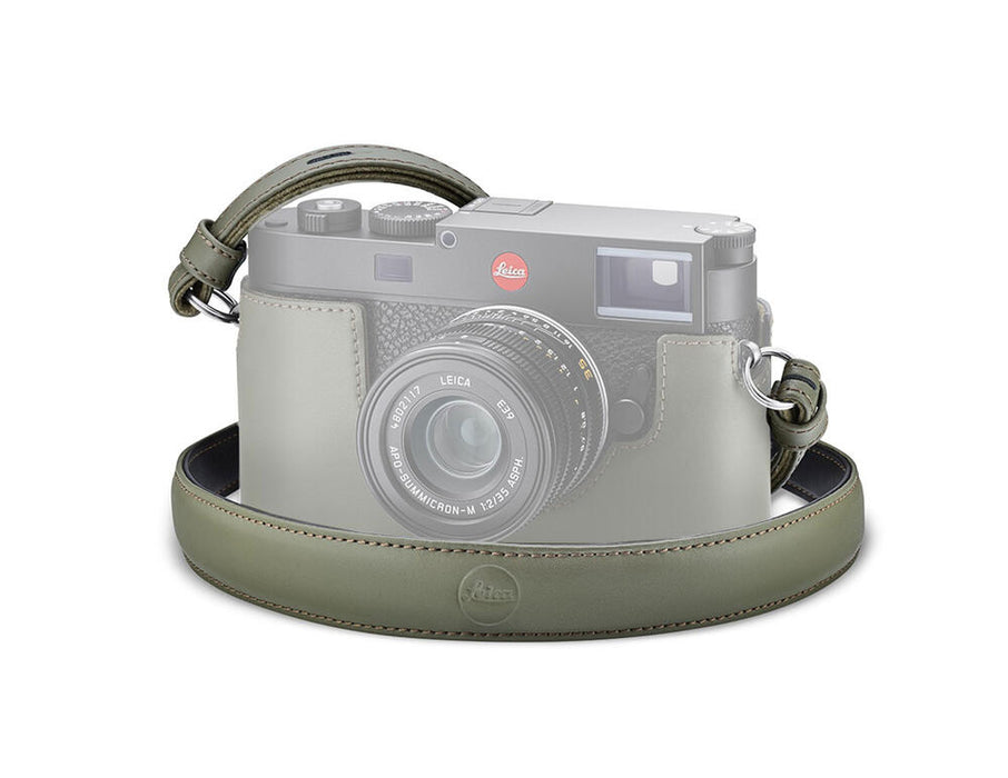 Leica Leather Strap Olive Green