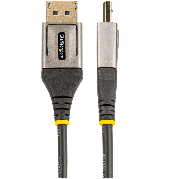 StarTech VESA 1.4 8K 60Hz HDR10 Ultra HD 4K 120Hz Male to Male Video DisplayPort Cable for Monitors/Displays - 10ft (3m)