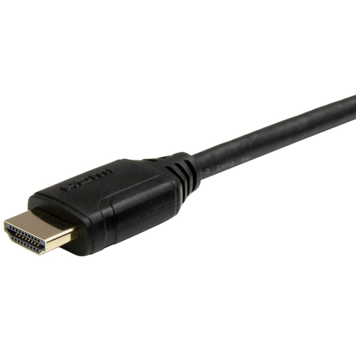 StarTech Premium High Speed Ultra HD 4K 60Hz 2.0 Male to Male HDMI Cable with Ethernet for UHD Monitors, TVs, Displays - 10ft (3m)