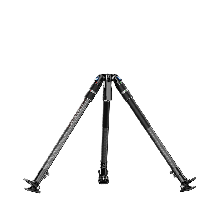 Sirui SVS75 Rapid System One-Step Height Adjustment Carbon Fiber Video Tripod with 75mm Half Bowl & Mid-Level Spreader
