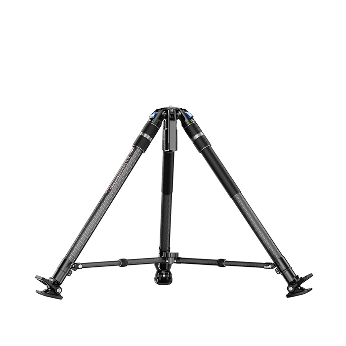 Sirui SVS75 Rapid System One-Step Height Adjustment Carbon Fiber Video Tripod with 75mm Half Bowl & Mid-Level Spreader