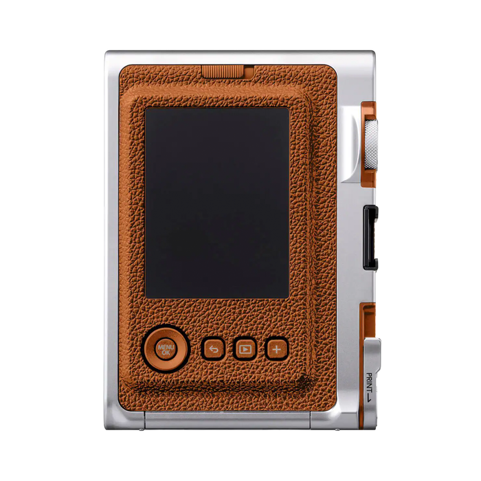 Fujifilm Instax Mini Evo Instant Camera - Brown