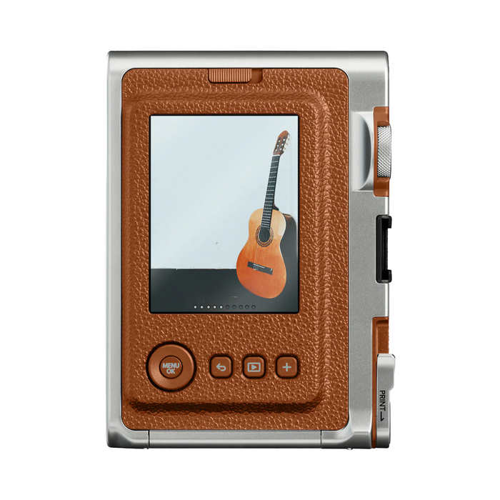 Fujifilm Instax Mini Evo Instant Camera - Brown