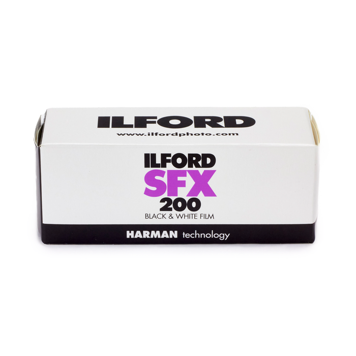 Ilford SFX 200 Black & White Negative - 120 Film, Single Roll