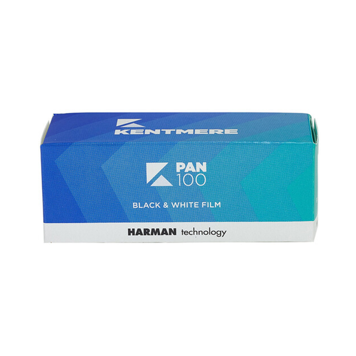 Kentmere Pan 100 Black & White Negative - 120 Film, Single Roll