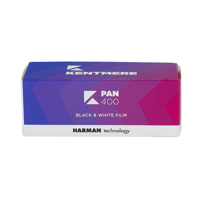 Kentmere Pan 400 Black & White Negative - 120 Film, Single Roll