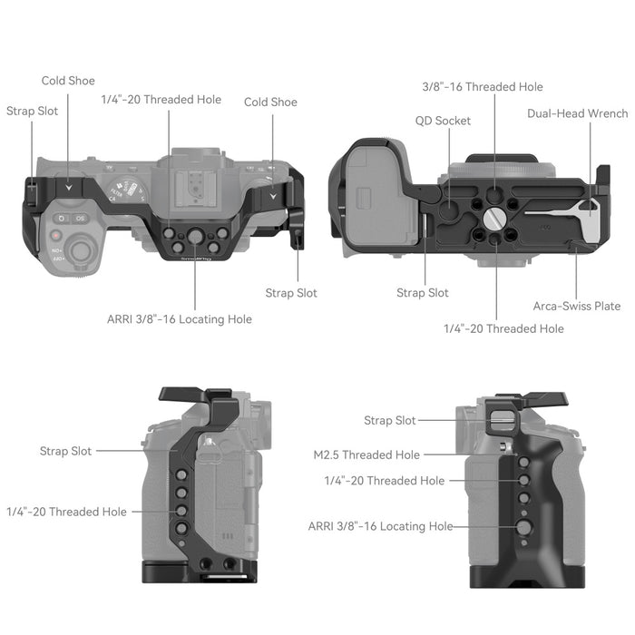 SmallRig Camera Cage for Fujifilm X-S20 4230