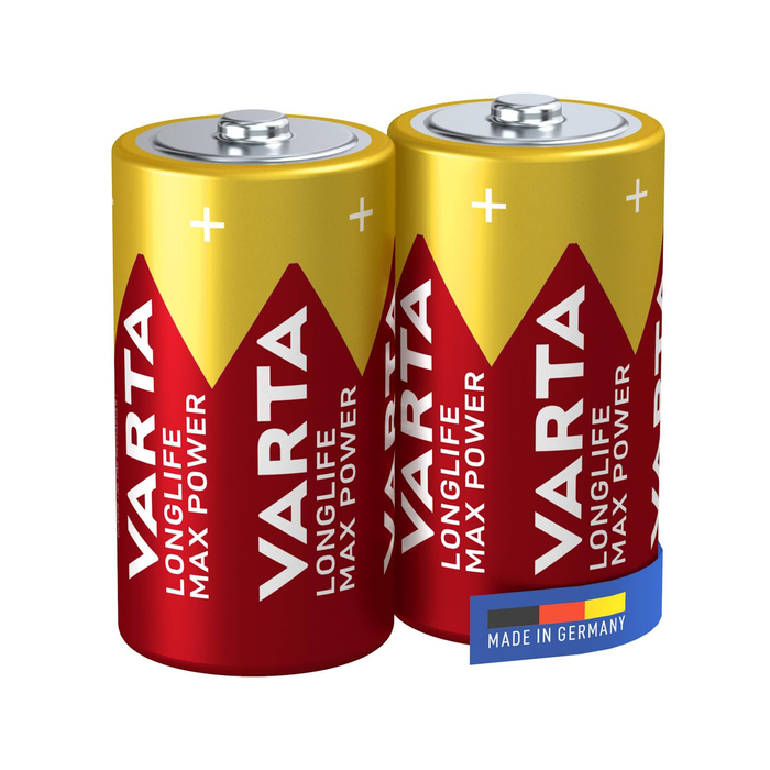 Varta Longlife Max Power C Alkaline Battery (2-Pack)