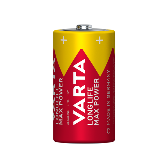 Varta Longlife Max Power C Alkaline Battery (2-Pack)