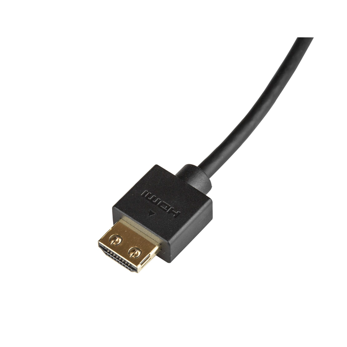 StarTech Premium High Speed 4K 60Hz 2.0 Slim Male to Male HDMI Video Cable with Ethernet for TV/Monitor/Laptop/PC - 6.6ft (2m)