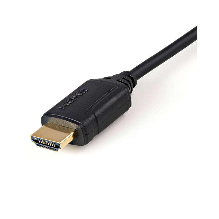 StarTech Premium High Speed Ultra HD 4K 60Hz 2.0 Male to Male HDMI Cable with Ethernet for UHD Monitors, TVs, Displays - 1.6ft (50cm)