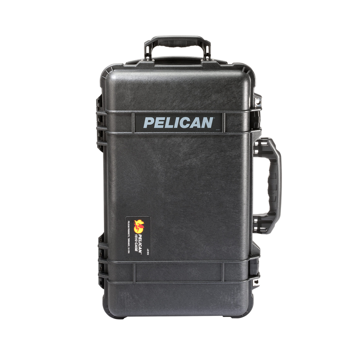 Pelican 1510SC Protector Studio Case with Padded Dividers & Lid Organizer Laptop Sleeve & Accessory Pouch - Black