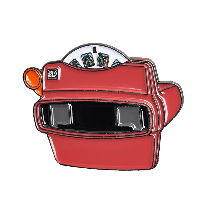 Stereoscope Pin Red