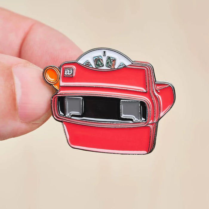 Stereoscope Pin Red