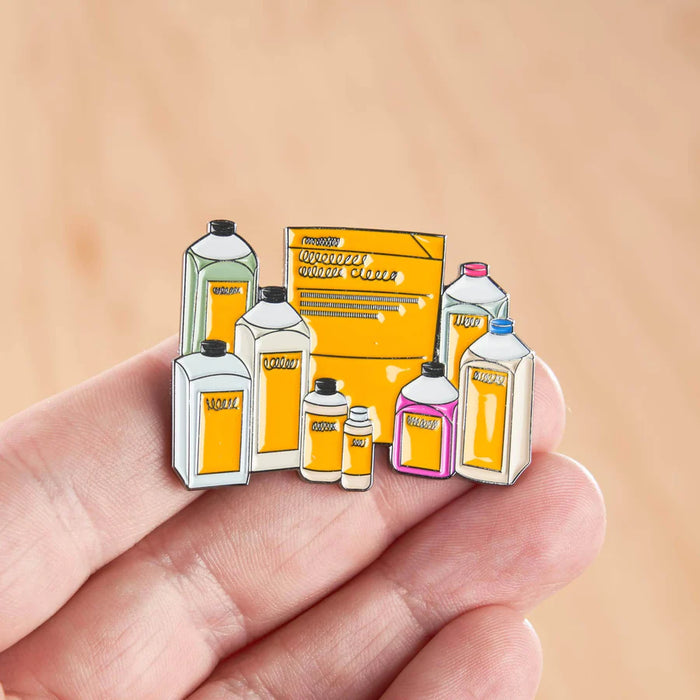 Darkroom Chemical Film Developer Storage Bottles Pin