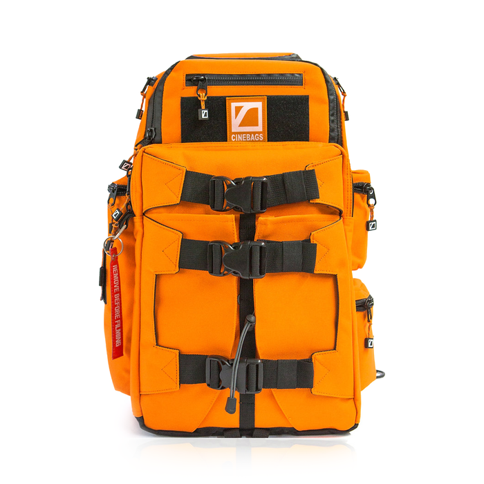 CineBags CB25 Revolution Backpack, Limited Edition - Fire Orange