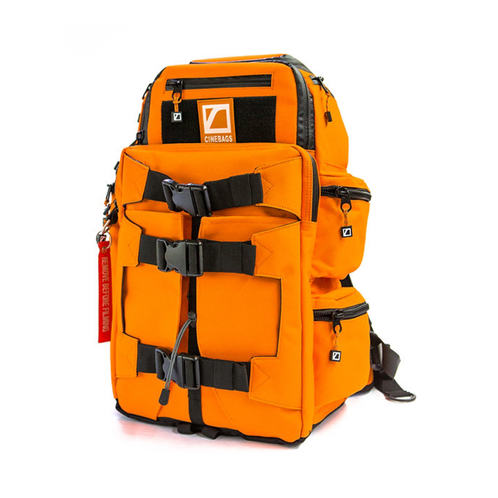 CineBags CB25 Revolution Backpack, Limited Edition - Fire Orange