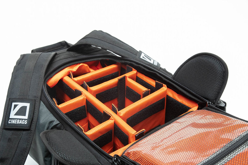 CineBags CB25 Revolution Backpack, Limited Edition - Fire Orange