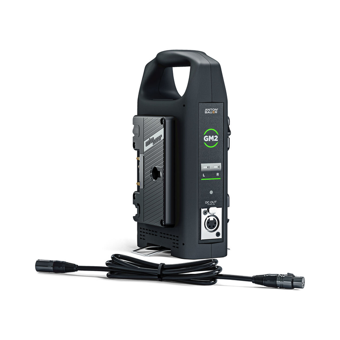 Anton Bauer GM2 Dual-Bay Gold-Mount Charger with 4-Pin XLR Output