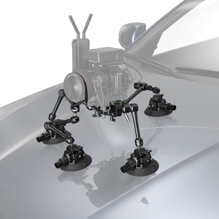 SmallRig SC-15K All-in-One 4-Arm Suction Cup Camera Mount Kit for Vehicle Shooting 3565