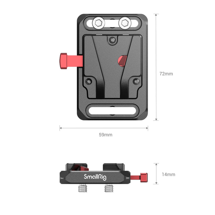 SmallRig Mini V-Mount Battery Plate 2987
