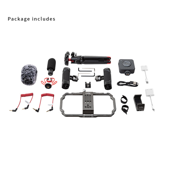 SmallRig All-in-One Smartphone Mobile/Vlogging Video Kit 3384B