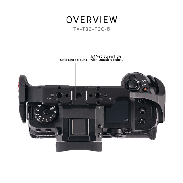 Tilta Full Camera Cage for Fujifilm X-H2S Basic Kit - Black
