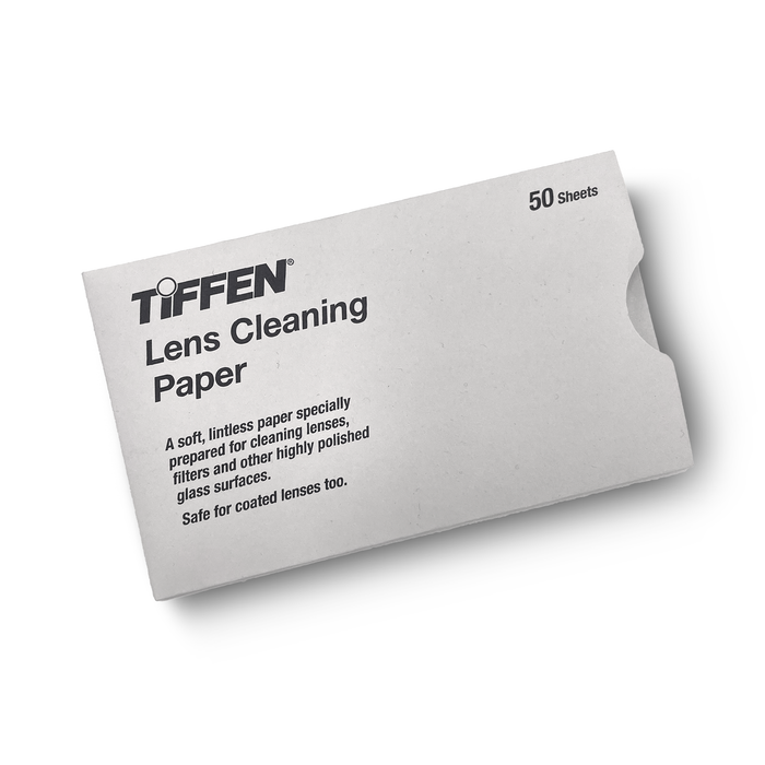 Tiffen Lens Cleaning Paper, 2.75 x 4.5" - 1 Envelope with 50 Sheets