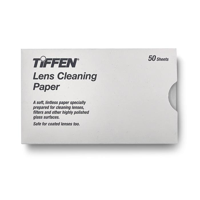 Tiffen Lens Cleaning Paper, 2.75 x 4.5" - 1 Envelope with 50 Sheets