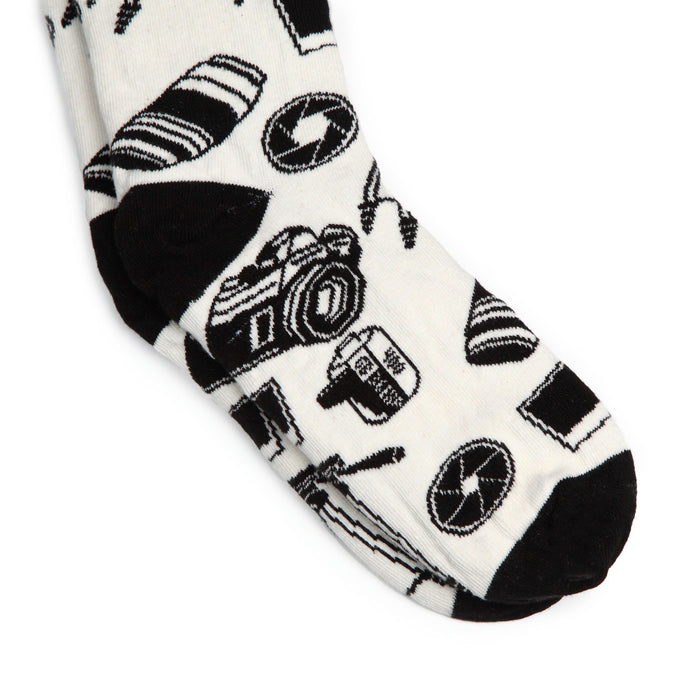 Photo Gear Socks - Black & White