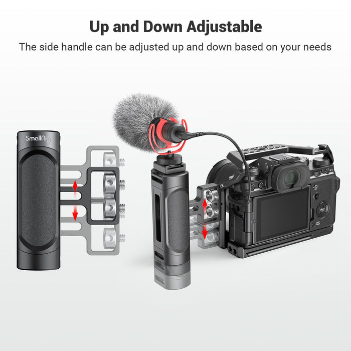 SmallRig Mini Side Handle with Dual 1/4"-20 Screw Mount 2916