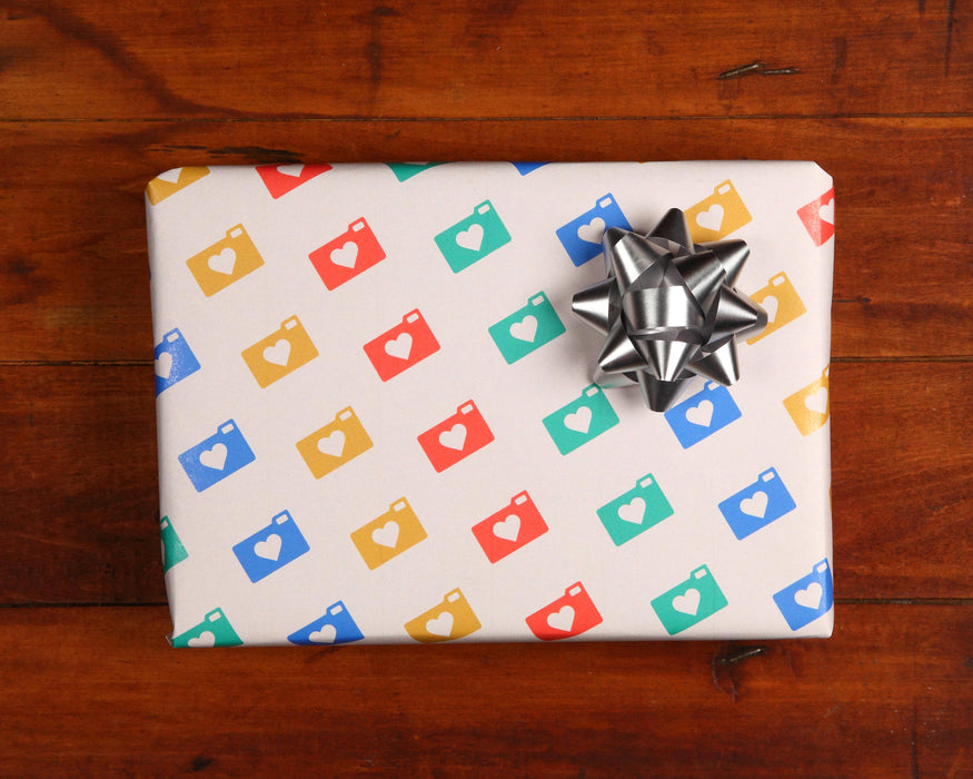Photolove Gift Wrap, 10ft Roll - Natural