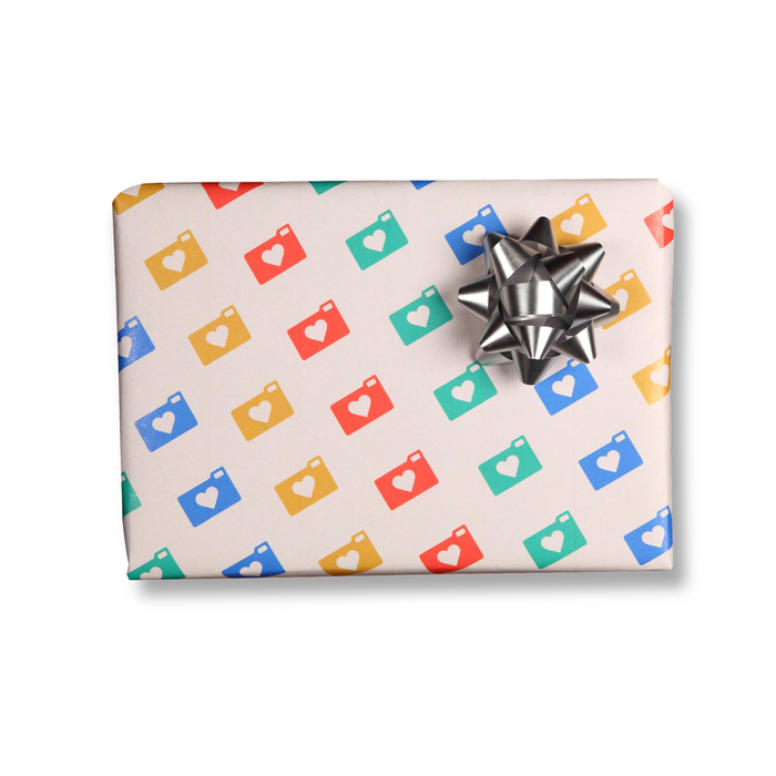 Photolove Gift Wrap, 10ft Roll - Natural