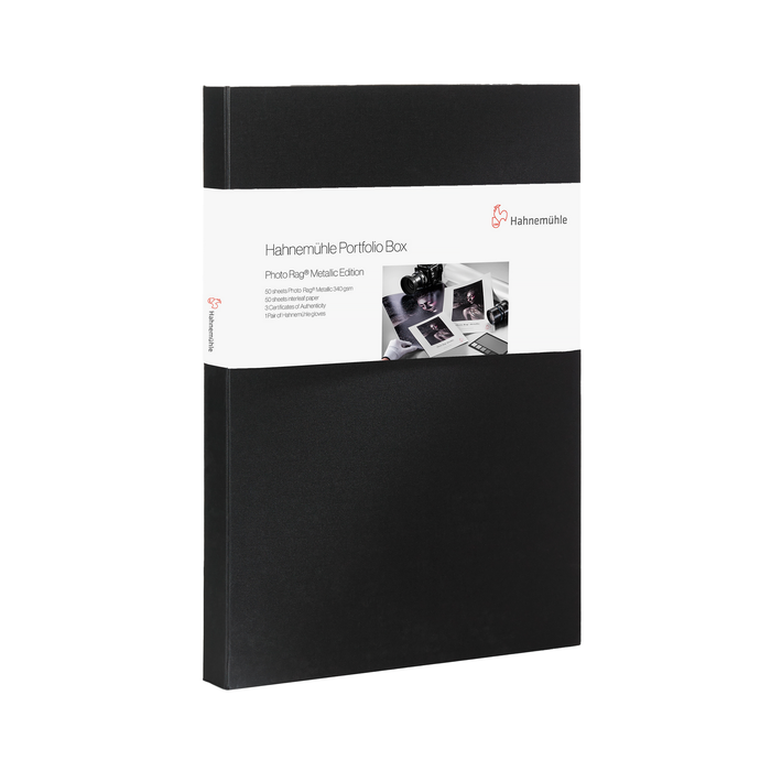 Hahnemühle Limited Edition 13 x 19" Portfolio Box with 50 Sheets - Photo Rag Metallic