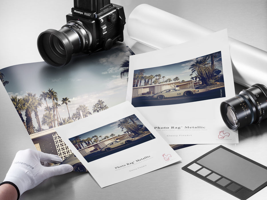 Hahnemühle Limited Edition 13 x 19" Portfolio Box with 50 Sheets - Photo Rag Metallic